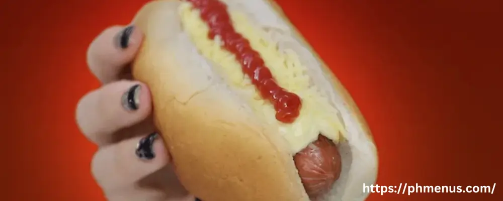 Jollibee Jolly hotdog Menu Prices