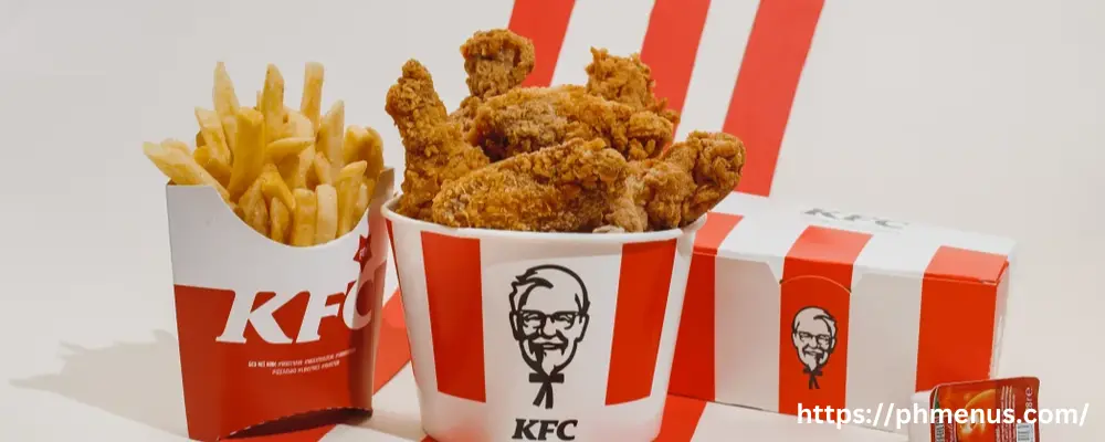 KFC Signature meal Menu