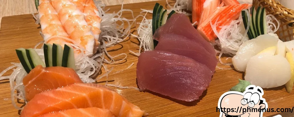 Botejyu Sushi and Sashimi Menu