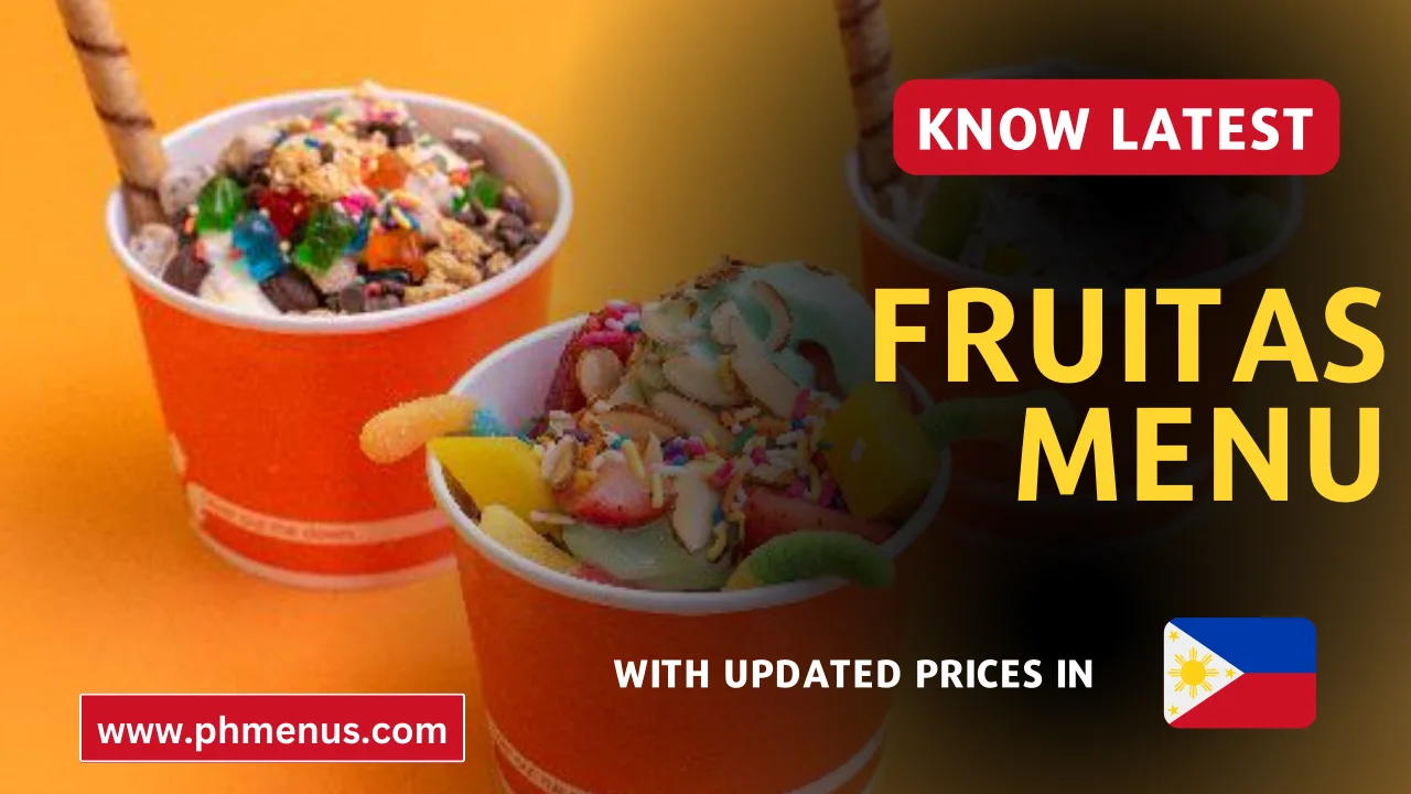 Fruitas menu prices