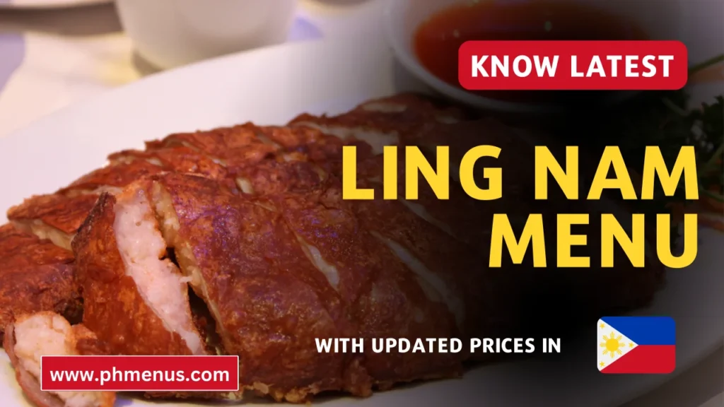 Ling Nam menu prices
