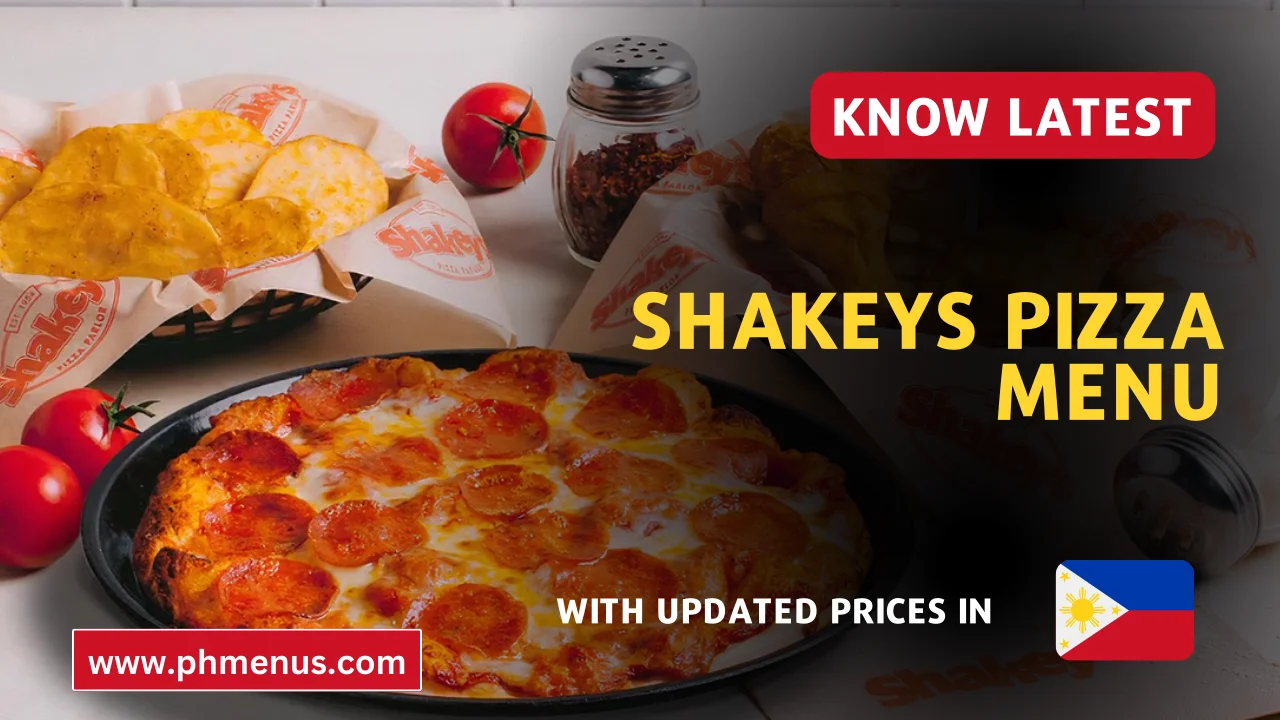 Shakeys Pizza Menu Prices