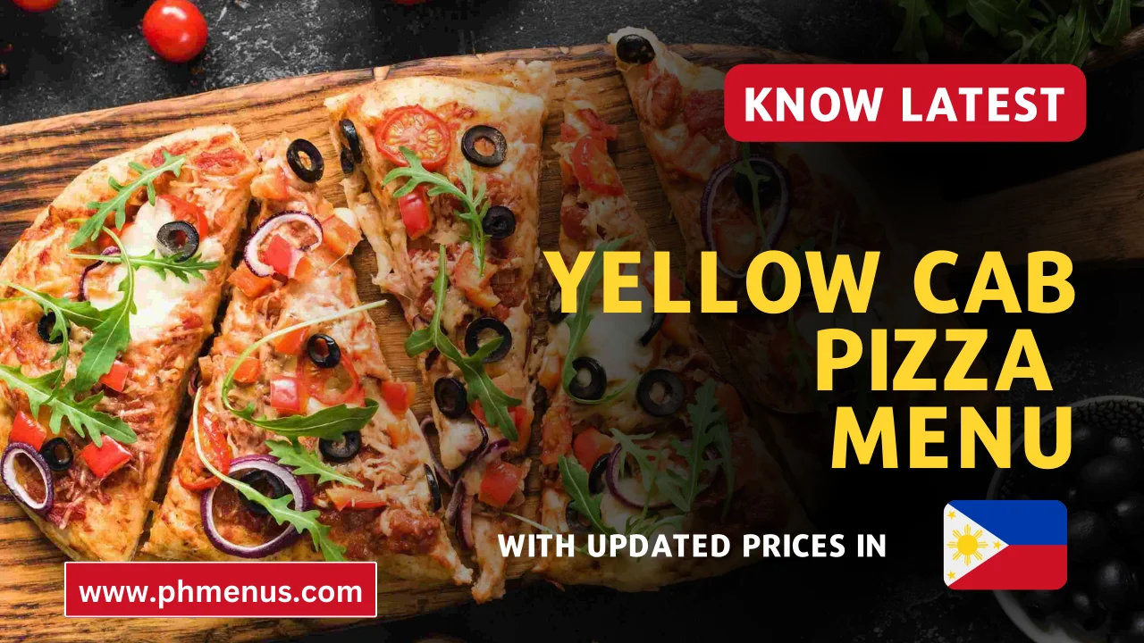 Yallow Cab Pizza Menu Prices