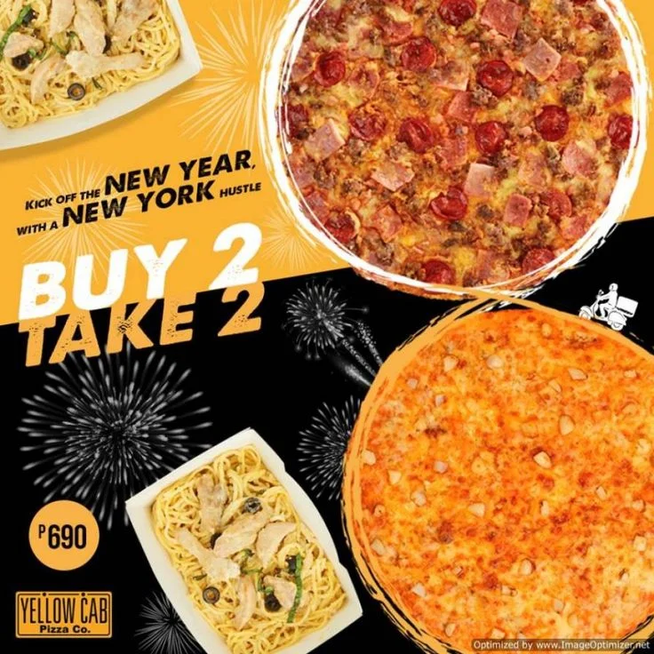 Yellow Cab Pizza Deal