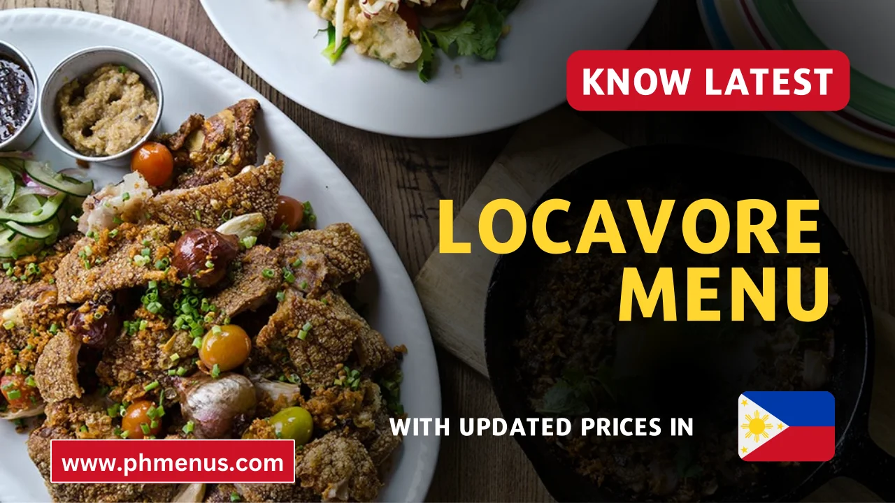 locavore menu prices