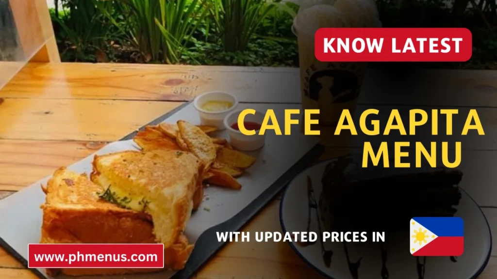 Cafe Agapita Menu Prices