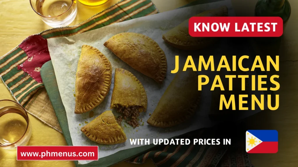 Jamaican Patties Menu Prices