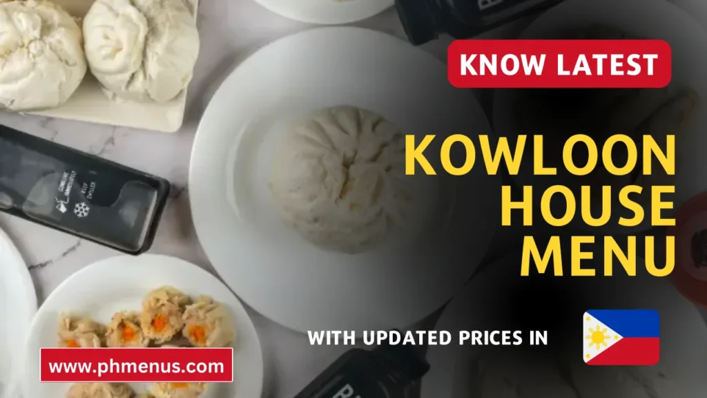 Kowloon House Menu