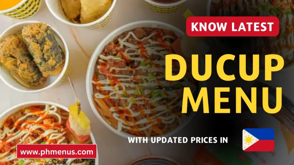 Ducup Menu