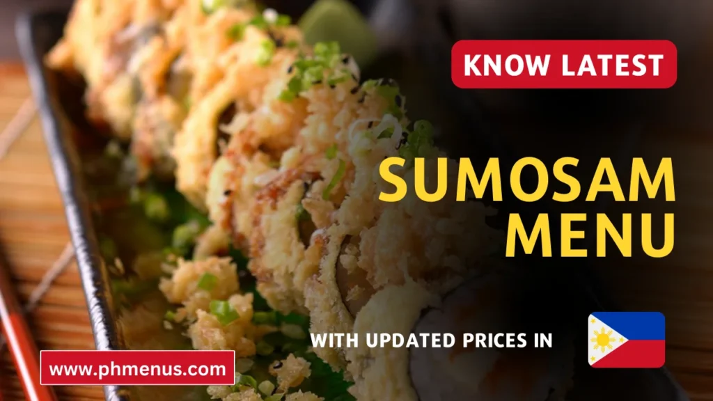 Sumosam Menu