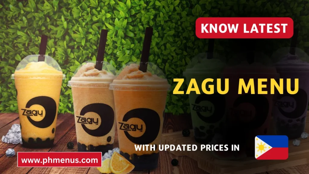 Zagu Menu