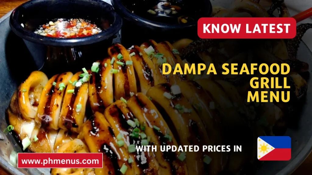 Dampa Seafood Grill Menu