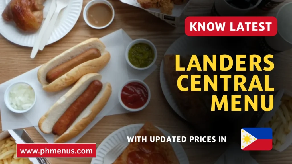 Landers Central Menu