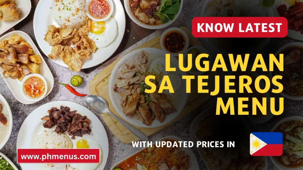 Lugawan Sa Tejeros Menu