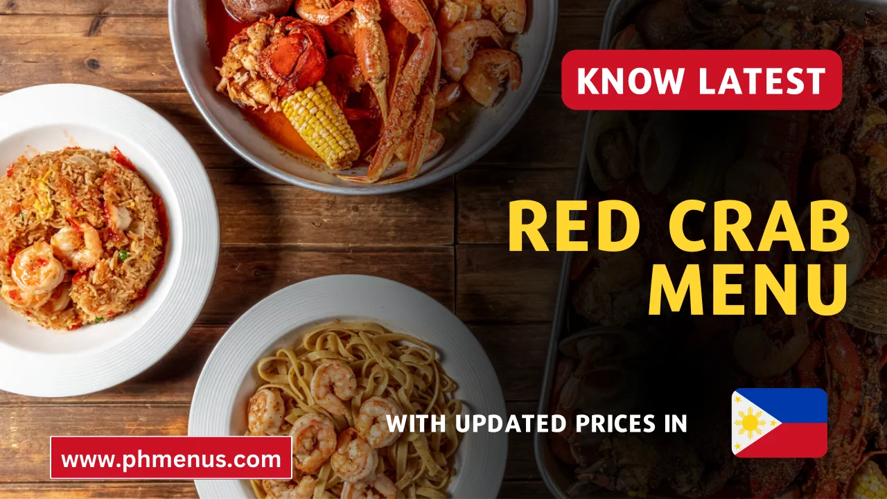 Red Crab Menu & Updated Prices in Philippines 2023