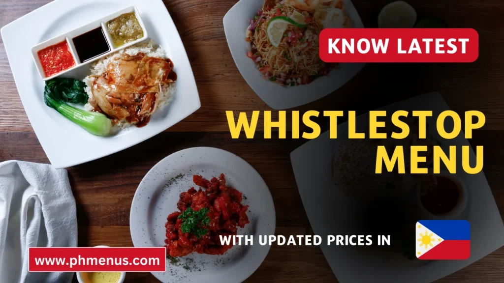 whistlestop menu