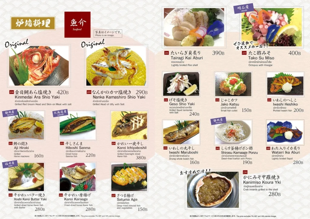 Kitaro Sushi Menu Prices