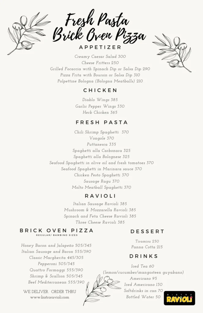 Greenwich Pizza Menu & Updated Prices in Philippines 2024