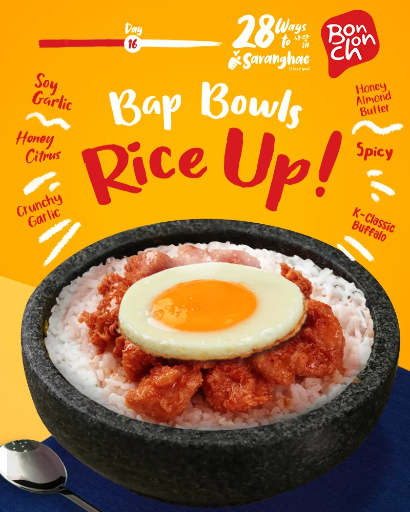 Bonchon Korean Rice Bowls Menu Prices