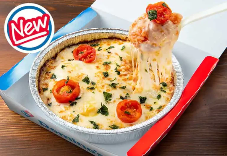 Domino's Pizza Baked Rice Bowl Menu Prices