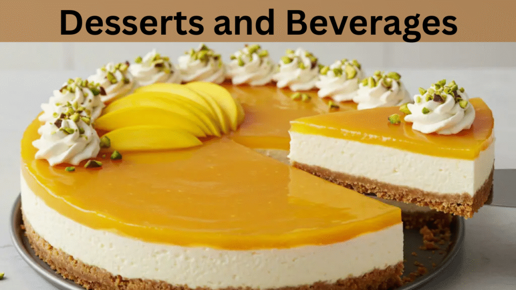 Desserts and Beverages