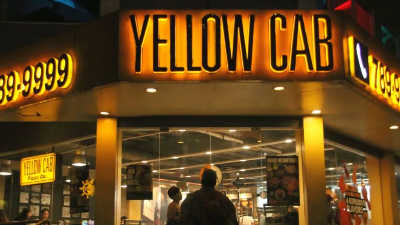 YellowCab Menu