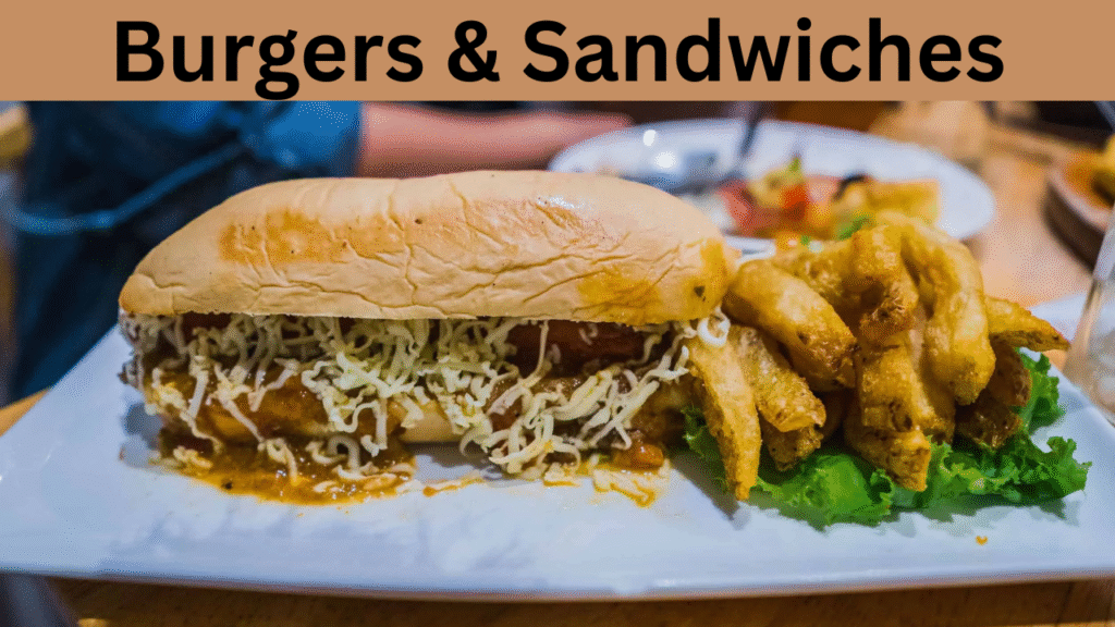 Burgers & Sandwiches