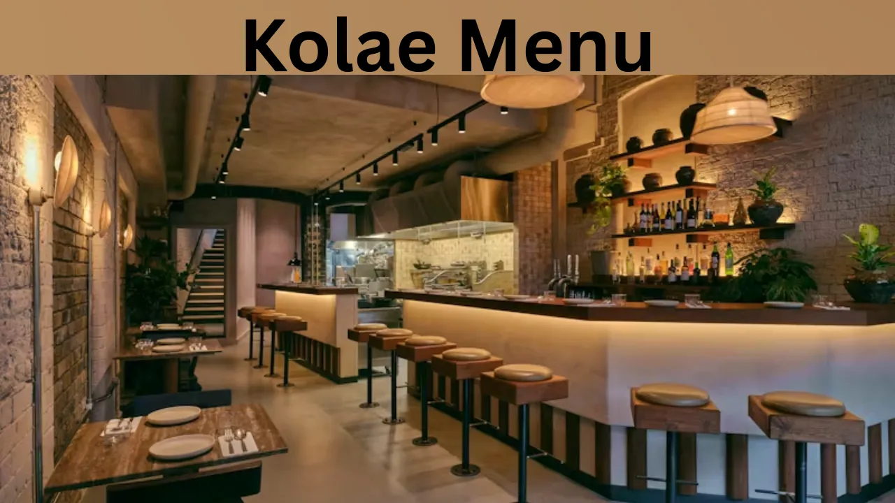 Kolae Menu