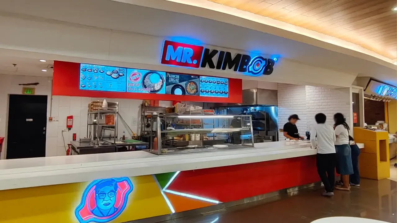 Mr Kimbob Menu