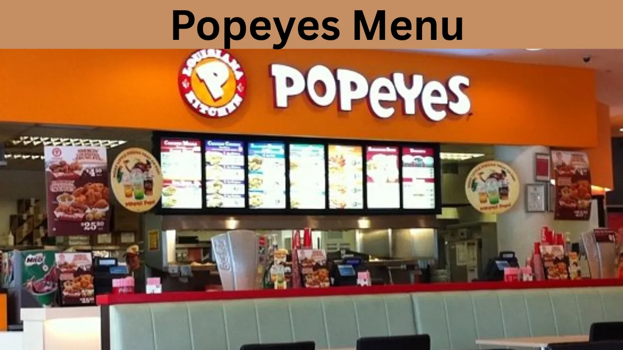 Popeyes Menu