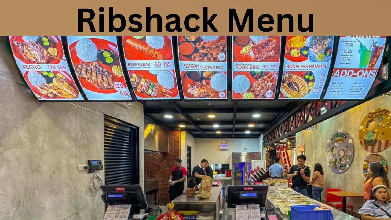 Ribshack Menu