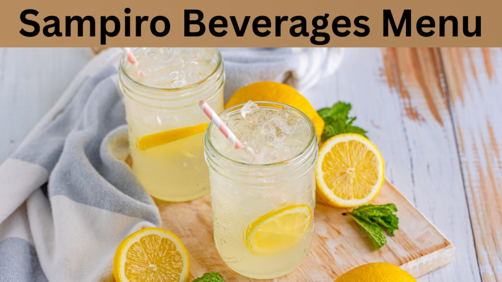 Sampiro Beverages Menu