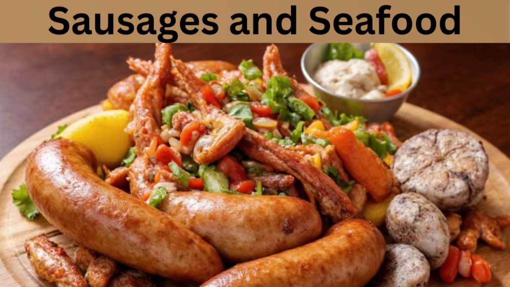 Sausages and Seafood