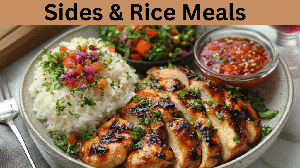 Sides & Rice Meals