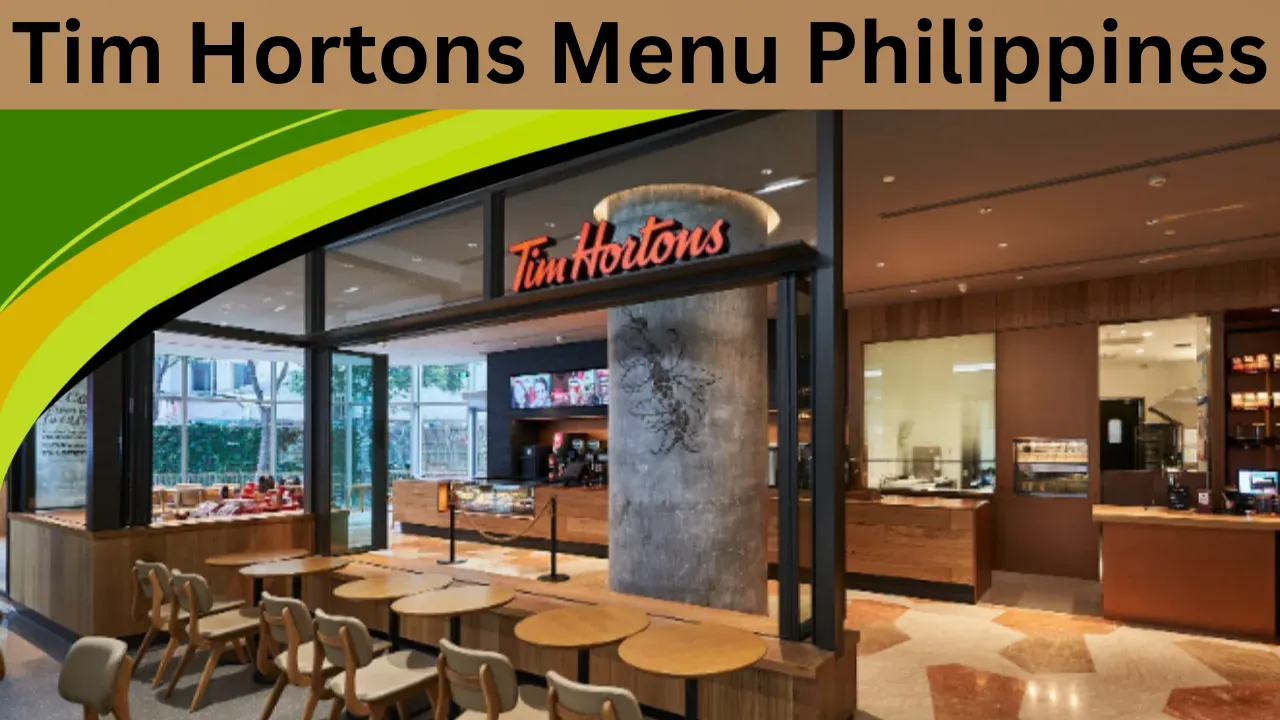 Tim Hortons Menu Philippines
