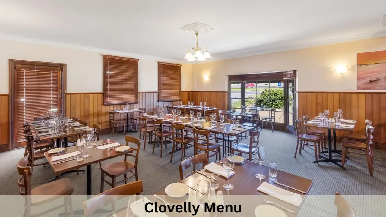 Clovelly Menu