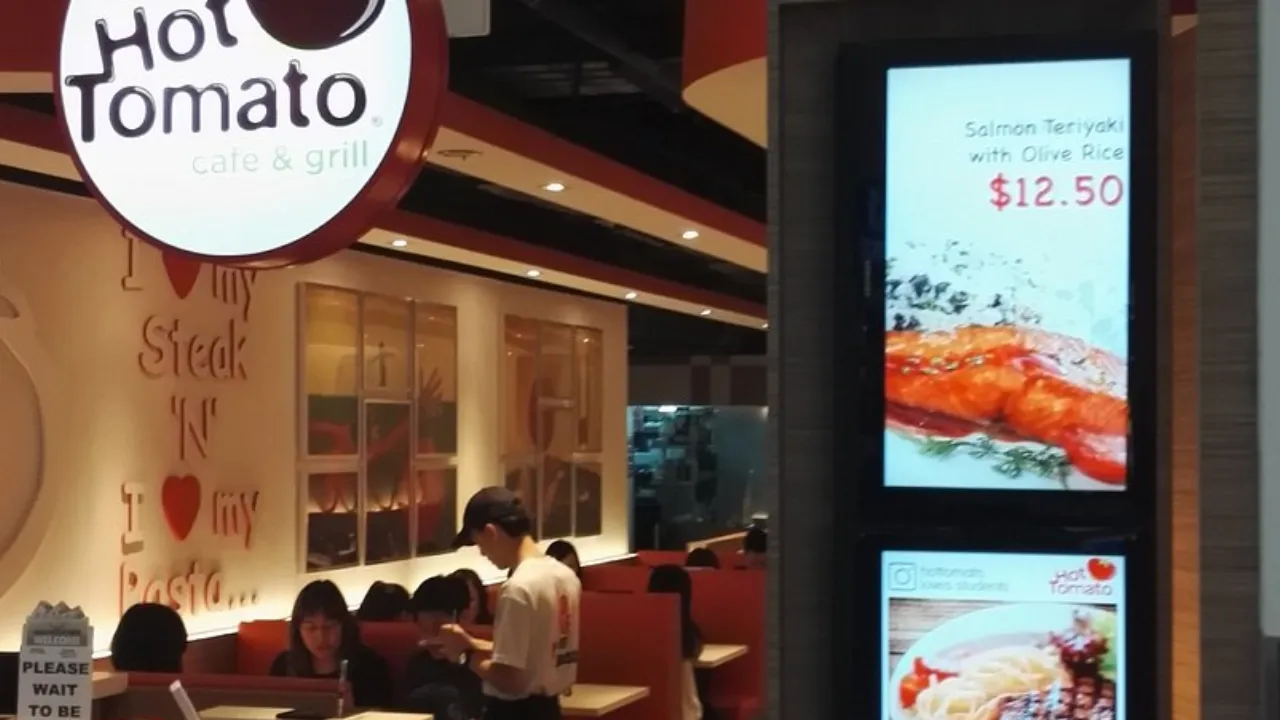 Hot Tomato Menu
