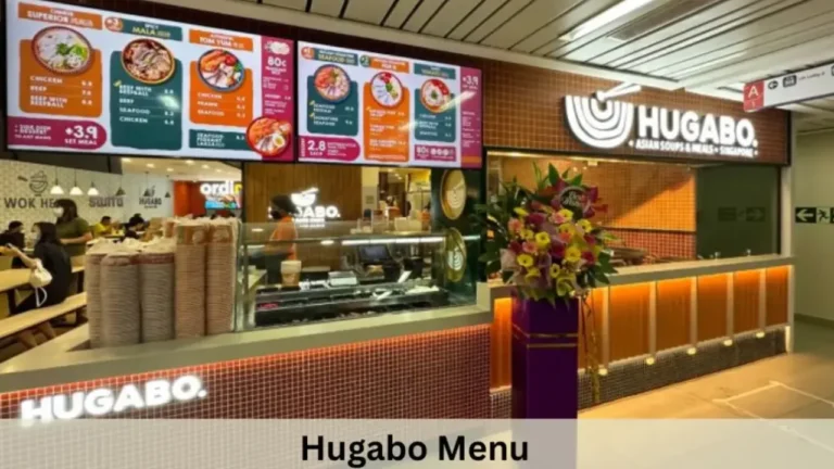 Hugabo Menu