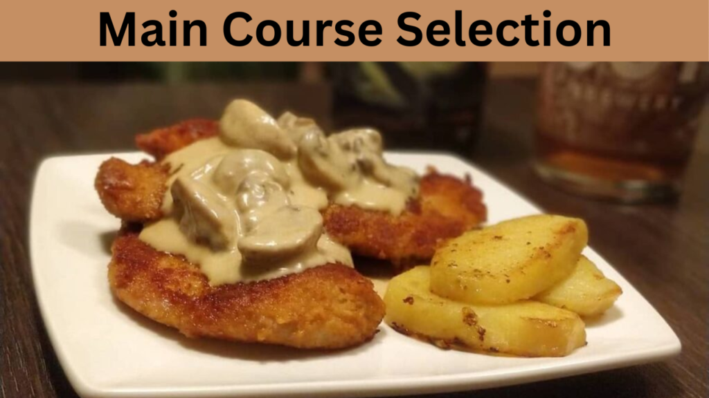 Main Course Selection