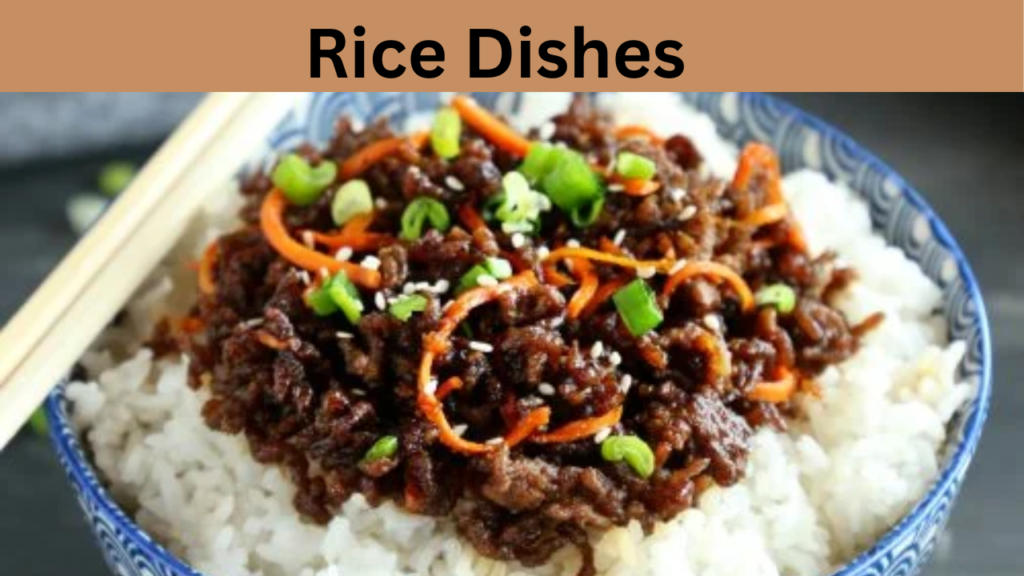 Rice Dishes 