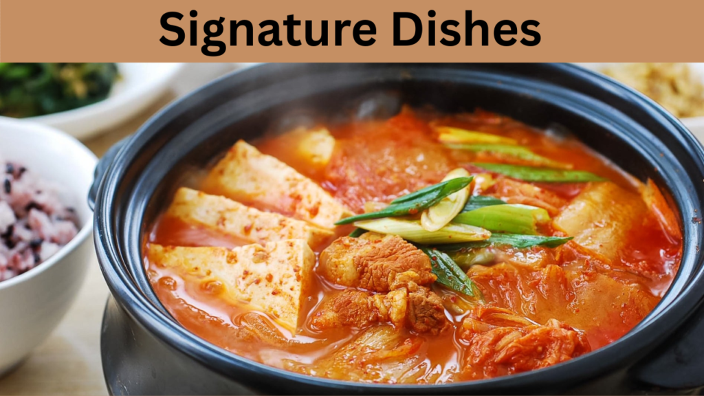 Signature Dishes 