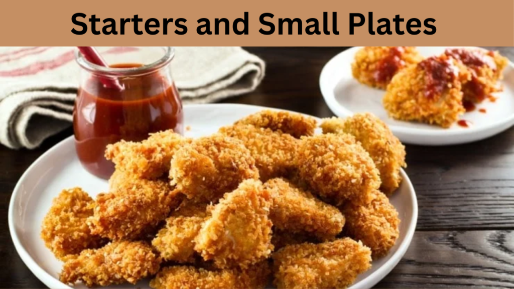 Starters and Small Plates