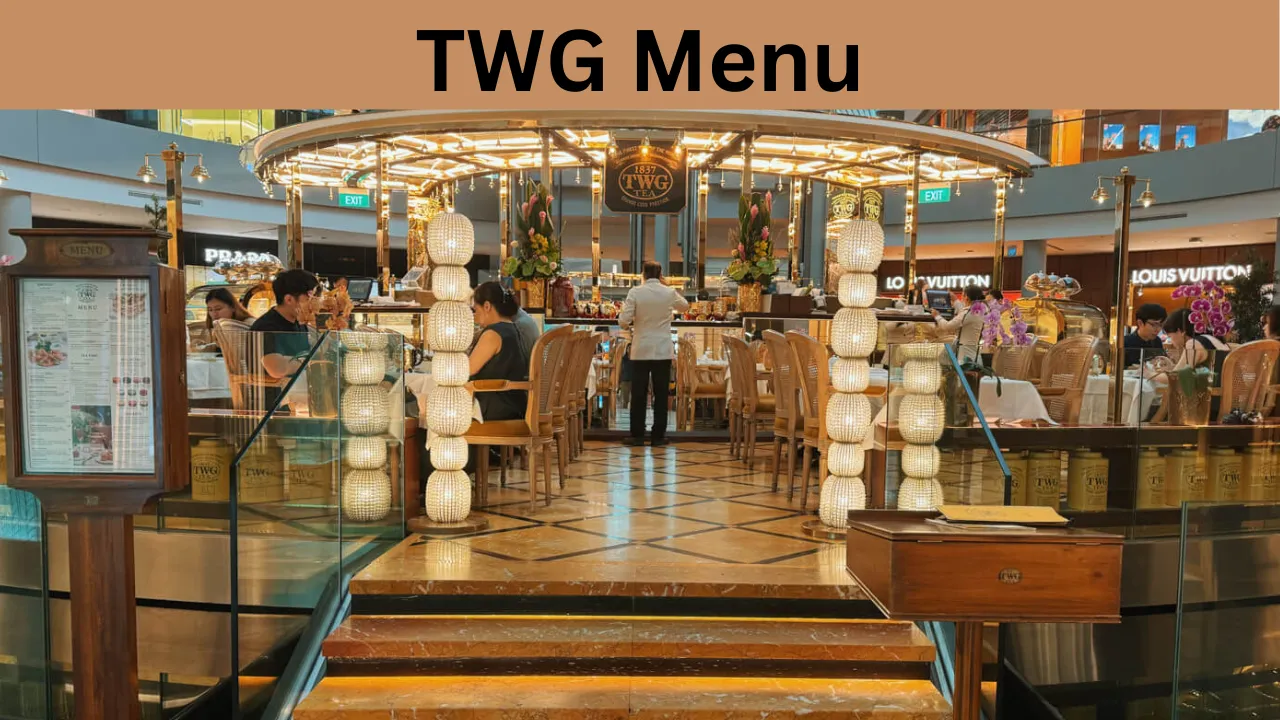 TWG Menu