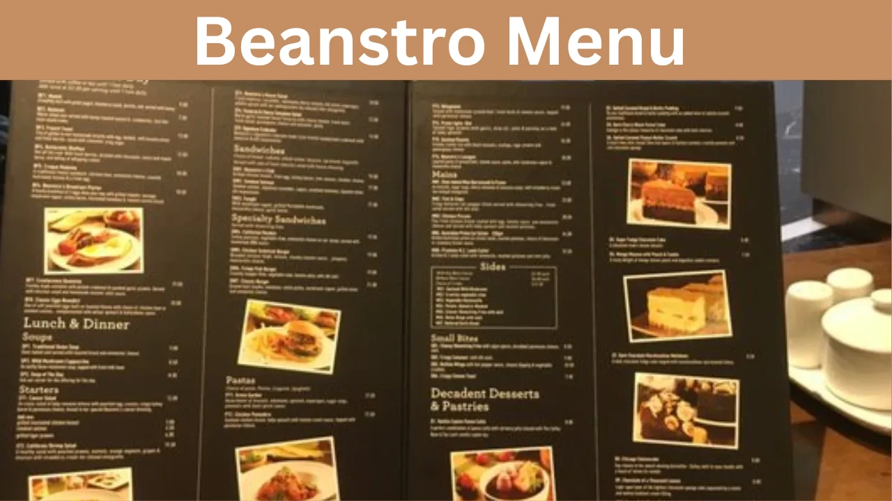 Beanstro Menu