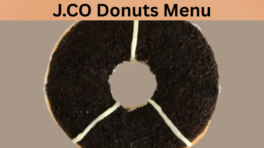 J.CO Donuts Menu