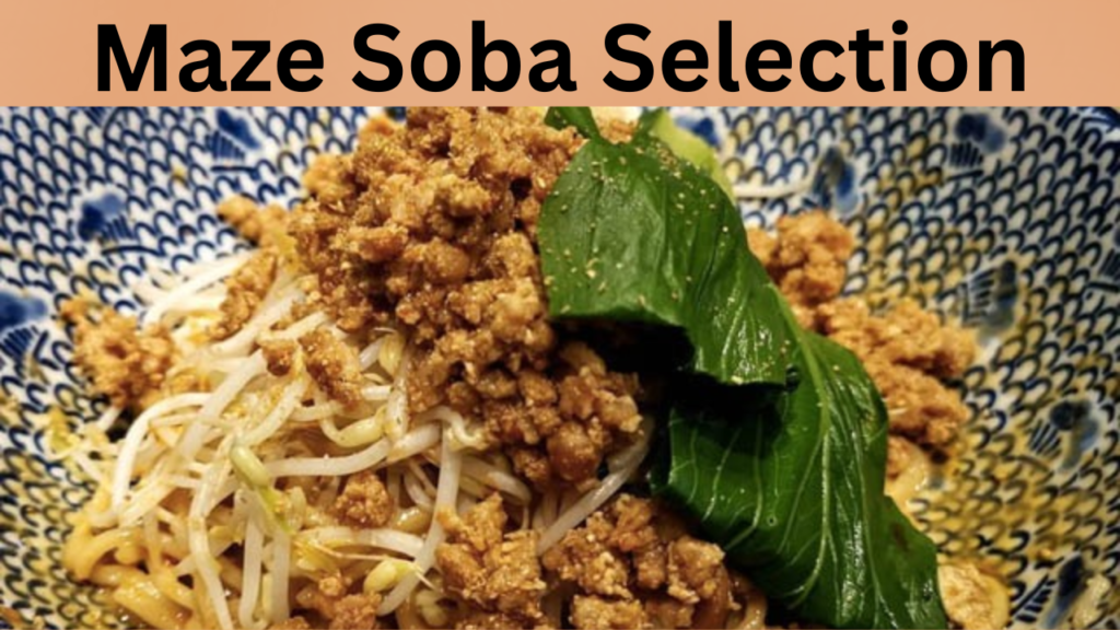 Maze Soba Selection