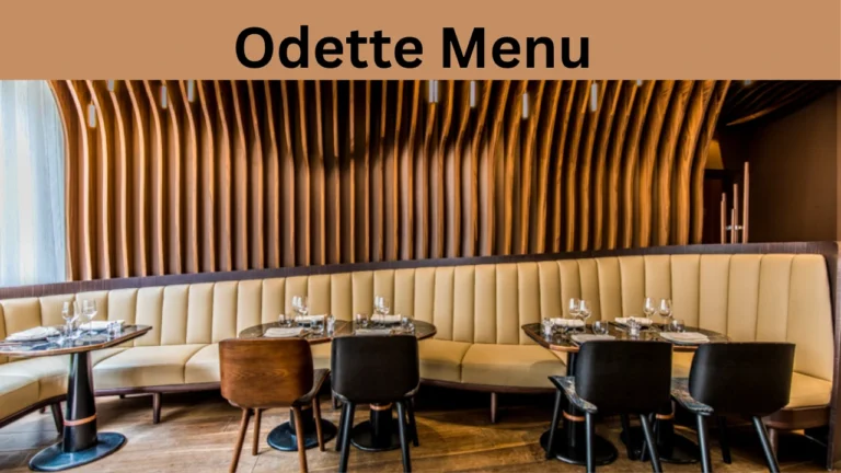 Odette Menu