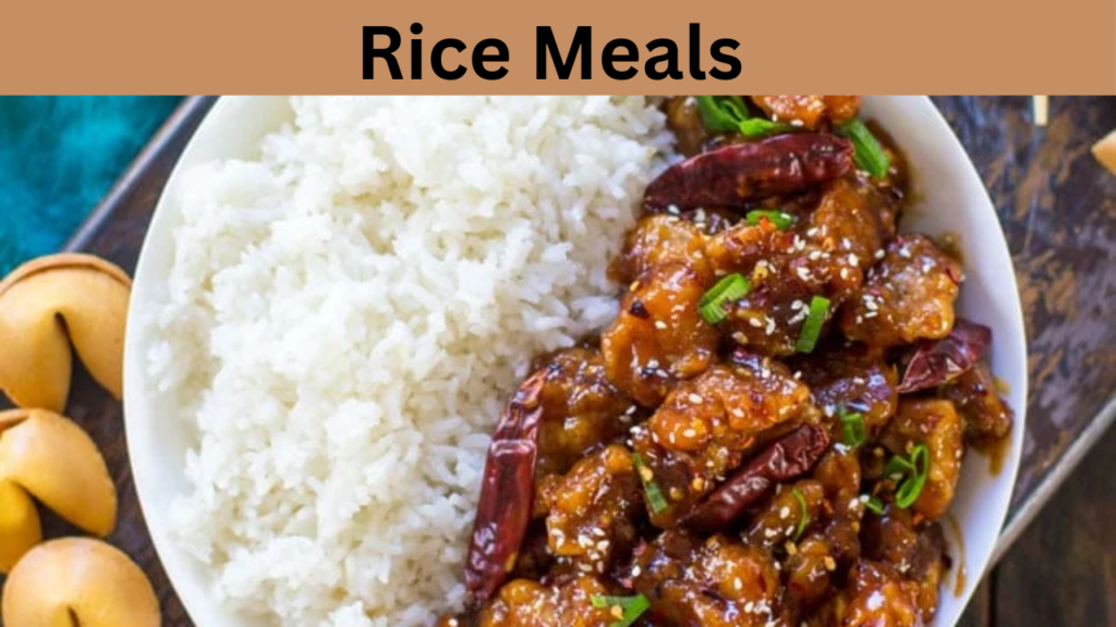 Rice Meals