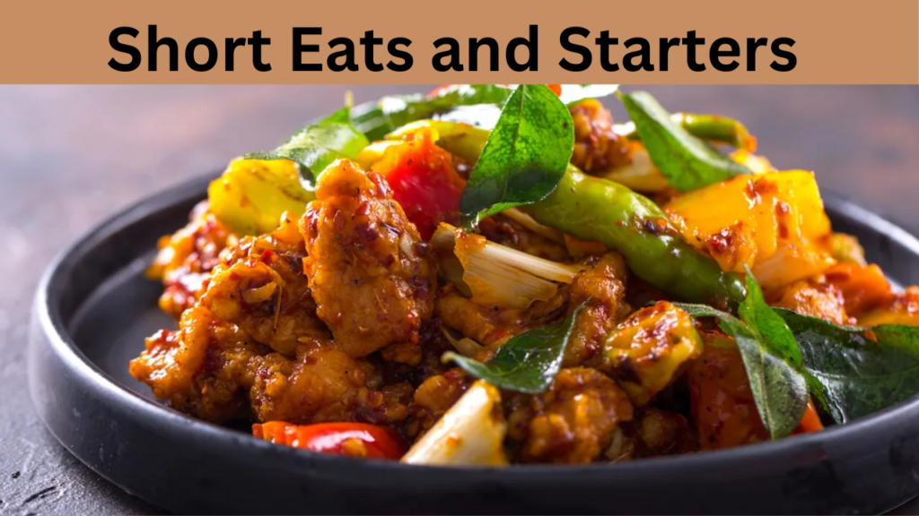 Short Eats and Starters 