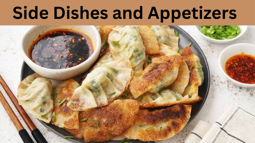 Side Dishes and Appetizers  